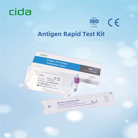 Medical Supply Ivd Reagent Nasal Swab Colloidal Gold Method Antigen