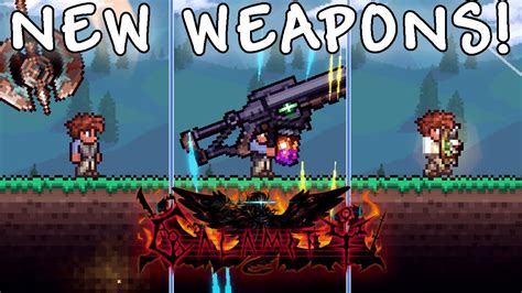 All New Calamity Mod Weapons Tmodloader Update Youtube