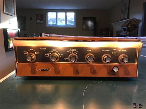 Vintage Heathkit Tube Amplifier Model Aa 100 And Matching Tuner Model Aj