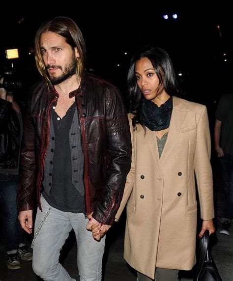 Zoe Saldana confirms that she has married Italian artist Marco Perego ...