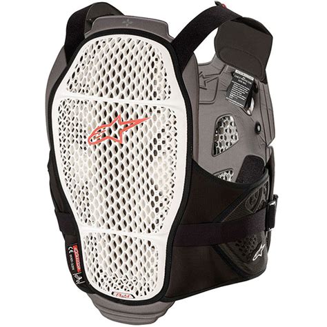 Alpinestars A 4 Max Chest Protector White Anthracite Red FREE