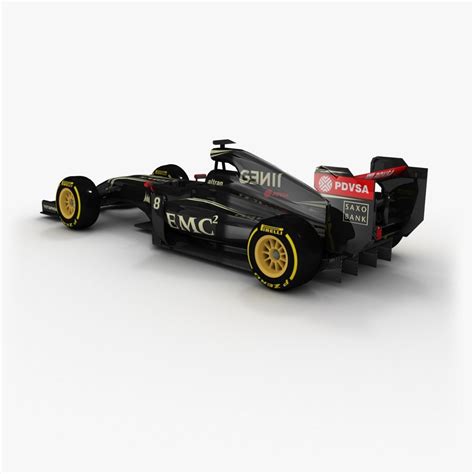 Lotus E23 Hybrid F1 Season 2015 Formula 1 Race Car 3D model ...