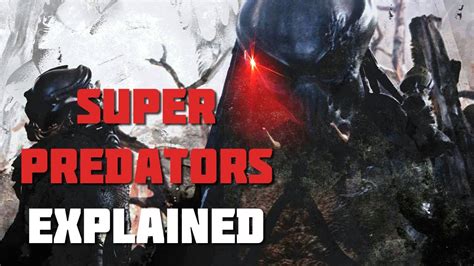 The Super Predator Yautja Species Explained Predators Youtube