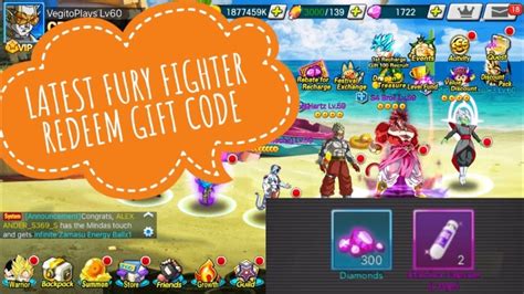 Furt Fighter Awaken New Gift Codes Fearless Warrior Rise Codes