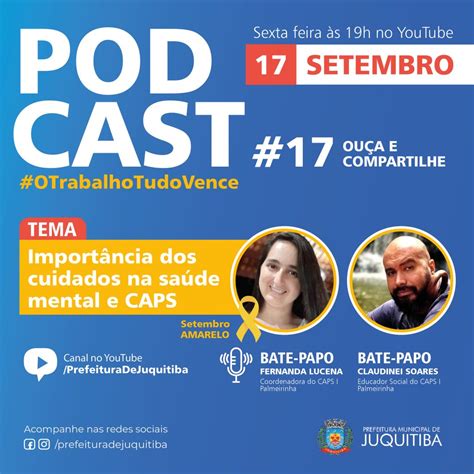 Prefeitura Municipal De Juquitiba Podcast 17 ImportÂncia Dos