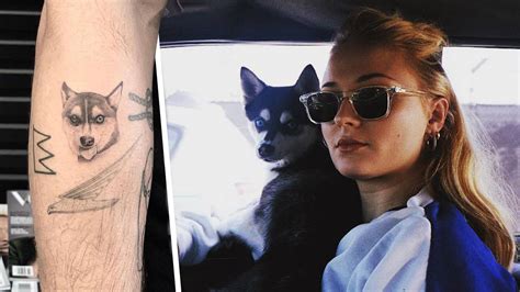 Joe Jonas and Sophie Turner get matching tattoos in tribute to their ...