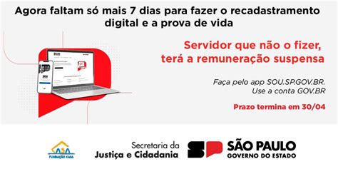 Servidores têm mais sete dias para fazer o recadastramento digital e a