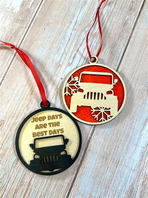 Jeep Ornaments Axiom Engraving