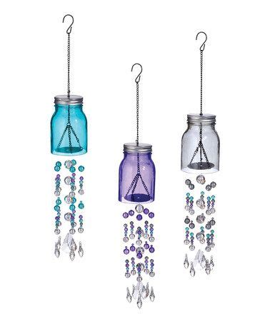 Mason Jar Chimes Set Of 3 Mason Jars Chimes Wind Chimes