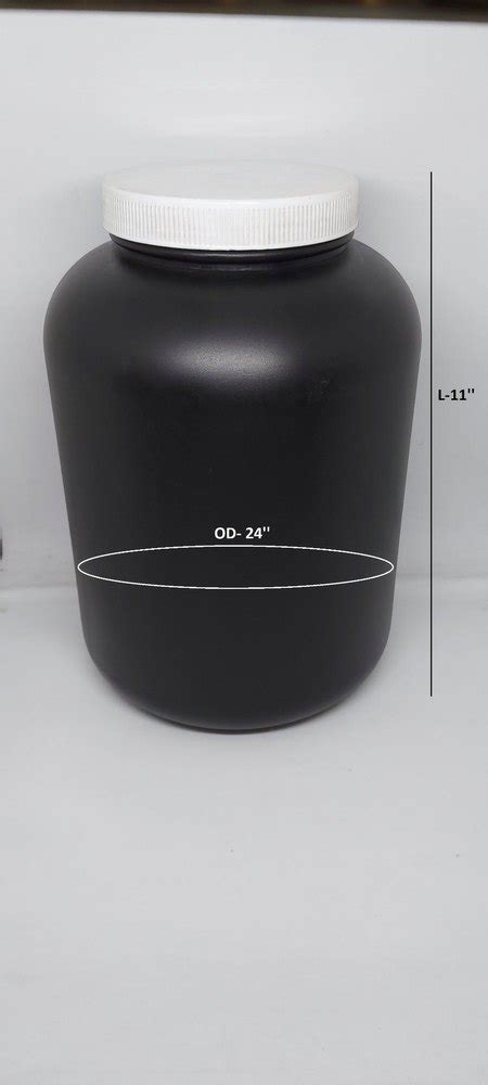 Spi Kg Ml Hdpe Protein Jar Black At Rs Piece Bawana New