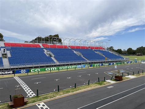 Photos: setting up Albert Park circuit for 2023 Australian GP