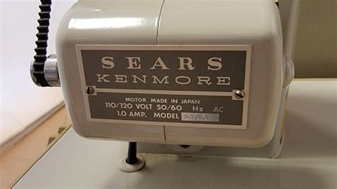 Vintage Sears Kenmore Sewing Machine Model 5186 Pedal With Carrying