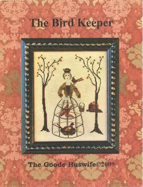 The Bird Keeper Cross Stitch Pattern