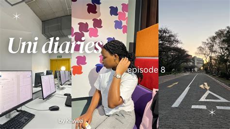 Uni Diaries Ep 8 Productive Study Sessions For First Semester Tests