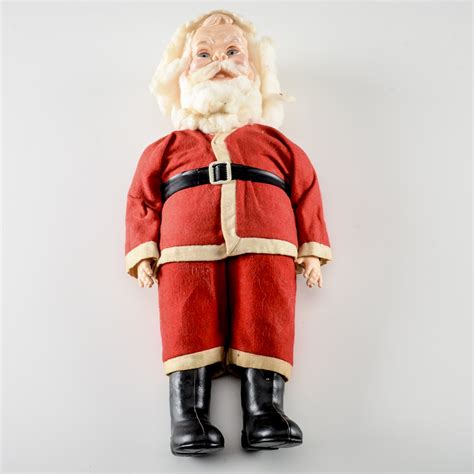 Three Vintage Santa Claus Dolls | EBTH