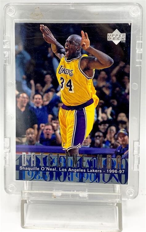 Upper Deck Shaquille O Neal Dateline Nba Vintage Trading