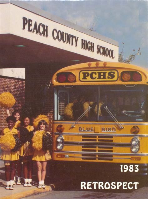 1983 yearbook from Peach County High School from Ft. valley, Georgia ...