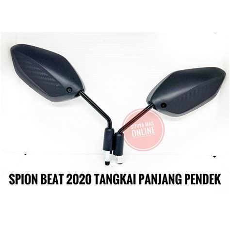 Jual Spion Motor Honda Beat Gagang Panjang Pendek Kualitas Ori