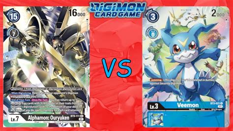 Digimon Tcg Locals Alphamon Vs Armor Rush Tournament Gameplay Youtube