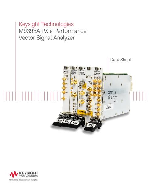 M A Pxie Performance Vector Signal Analyzer Pdf Asset Page Keysight