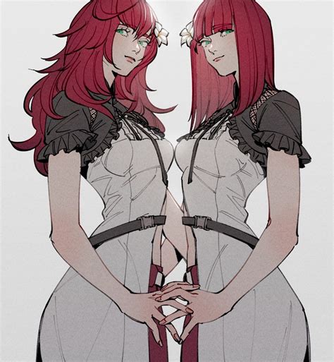 Devola And Popola Nier And 1 More Drawn By Oimo Oimkimn Danbooru