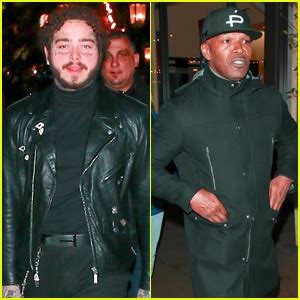 Post Malone & Jamie Foxx Grab Dinner at The Cheesecake Factory in LA ...