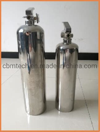 Stainless Steel CO2 Fire Extinguishers Portable 4 5kg CO2 Extinguishers