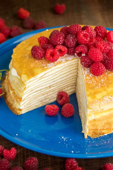 Vanilla Crepe Cake Recipe