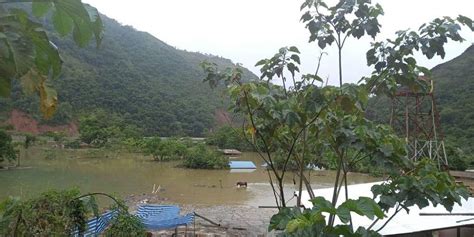 Cangalli en Tipuani bajo el agua por desborde de río sus habitantes