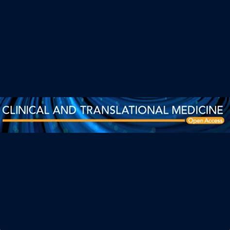 解刊 《clinical And Translational Medicine》 知乎