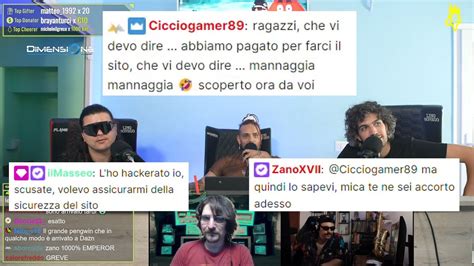 CICCIOGAMER89 RISPONDE In CHAT Al CERBERO PODCAST Per Aver COPIATO Il