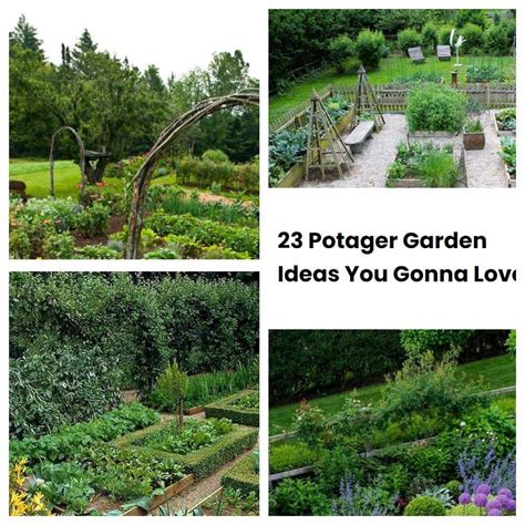 23 Potager Garden Ideas You Gonna Love | SharonSable