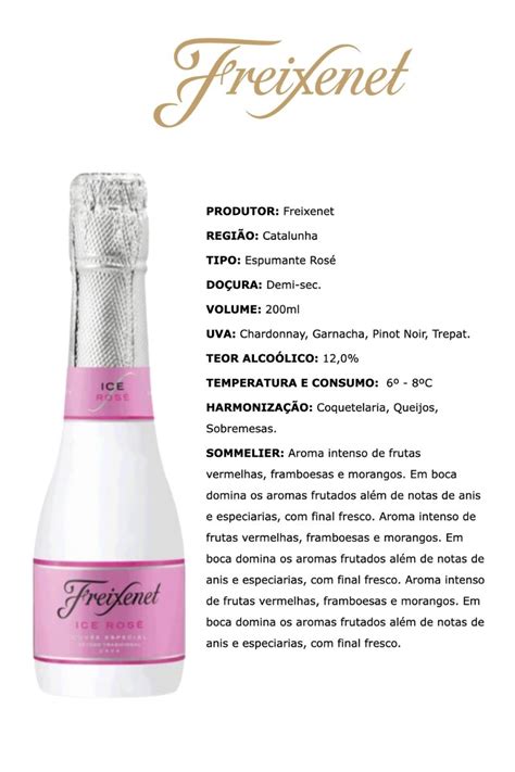 Kit Espumante Espanhol Cava Freixenet Ice Rosé Demi Sec 200ml PAC 3un