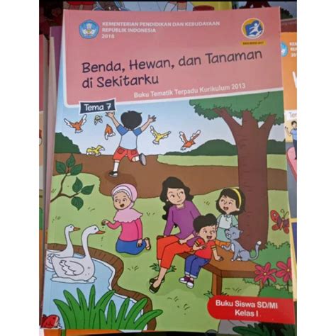 Jual Buku Tema Siswa Kelas 1 SD Tema 5678 Edisi Revisi 2017 Semester 2