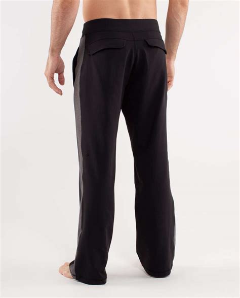 Lululemon Kung Fu Pant Regular Black Heathered Soot Lulu Fanatics