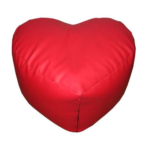 Пуфик мешок "Сердце" Красный в Санкт-Петербурге