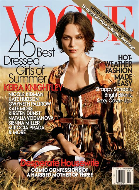 Keira Knightley Throughout the Years in Vogue – VOGUEGRAPHY