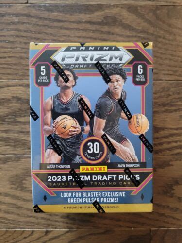 Factory Sealed 2023 24 Panini Prizm Basketball Draft Picks 6 Pack