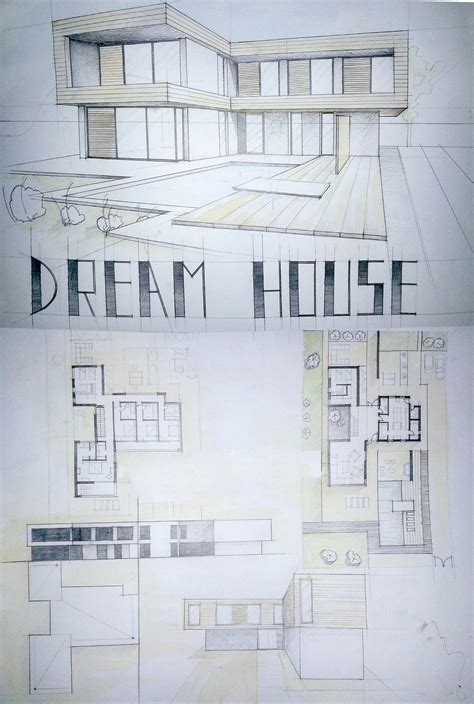 House Sketch Plan at PaintingValley.com | Explore collection of House ...