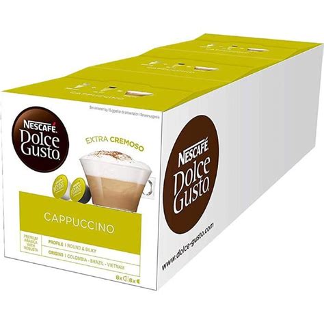 Nescafé Dolce Gusto Cappuccino 48 Capsules 16 Cap X 3 157