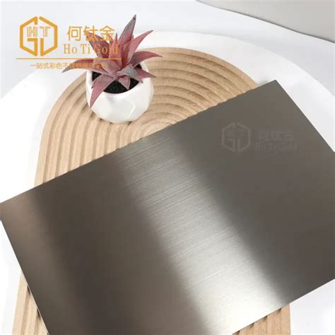 Hairline Silver Matt Afp Stainless Steel Sheet Hotigold