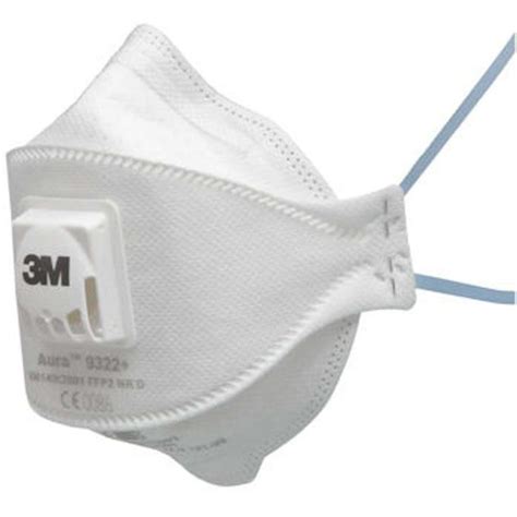 M Aura Ffp Valved Flat Fold Respirators X Afs