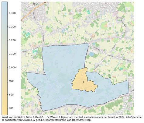 Wijk 1 Putte Deel O L V Waver Rijmenam In Cijfers En Grafieken