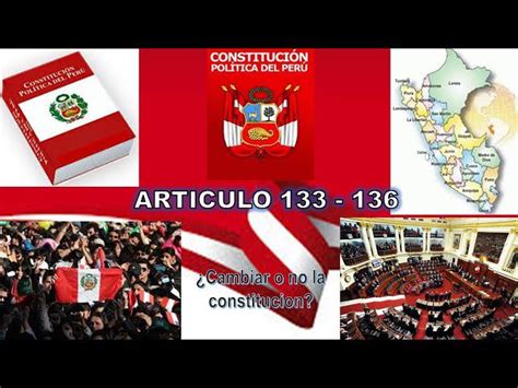 Guía completa del artículo 133 de la Constitución Política del Perú