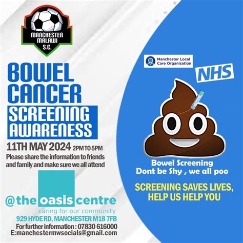 Bowel Cancer Screening Awareness West Point Medical Centre