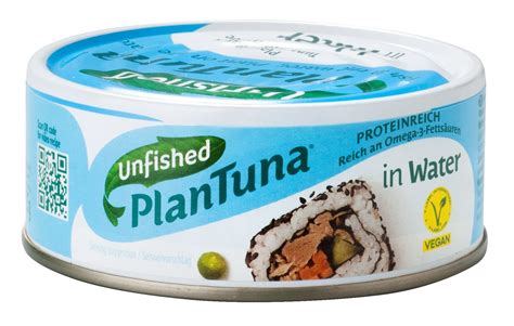 Test Unfished Plantuna Plant Based Tuna Alternative In Water