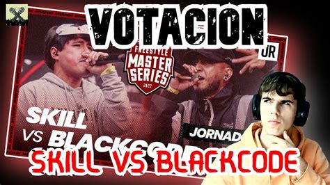 Votaci N Skill Vs Blackcode Fms Per Jornada Era De Ghost Duo