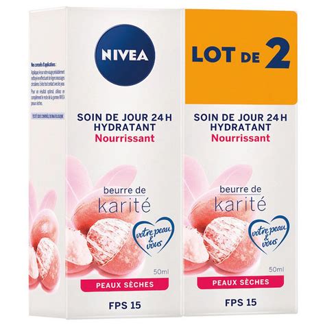 Nivea Soin De Jour H Hydratant Et Nourrissant Au Beurre De Karit