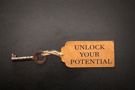 Premium Photo Unlock Your Potential Concept