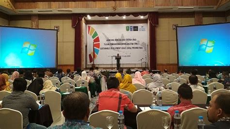 Riau Luncurkan Rencana Aksi Daerah Sustainable Development Goals